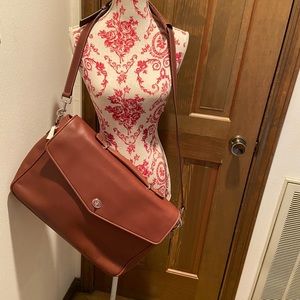 COACH Leather Messenger/Briefcase